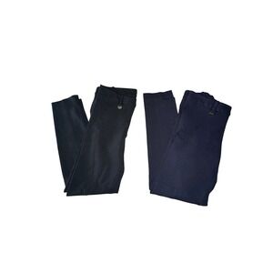 Polo Ralph Lauren Snap Stretch Ankle Pants Size 10 Lot of 2